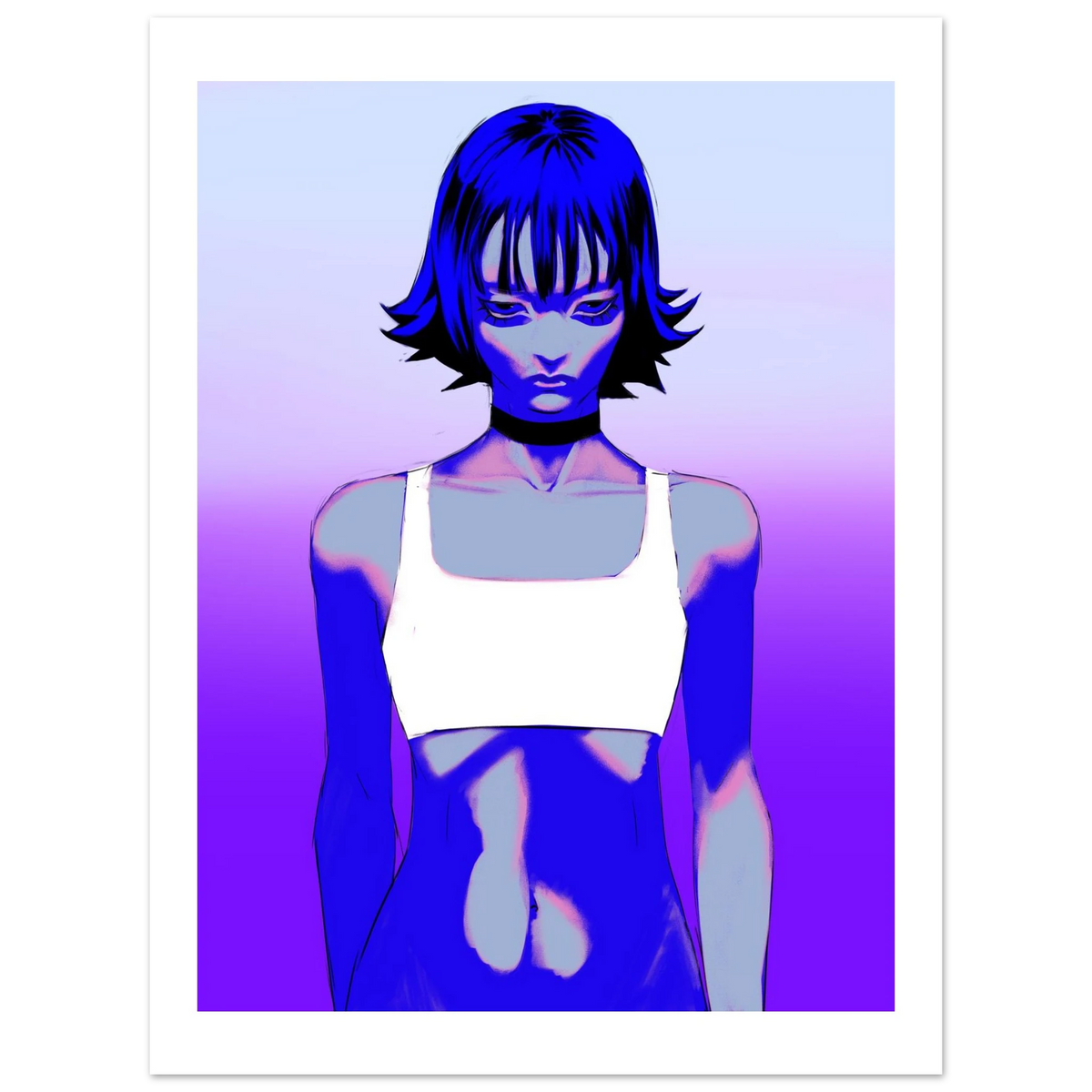 Purple hue